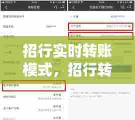招行实时转账模式,招行转账设置