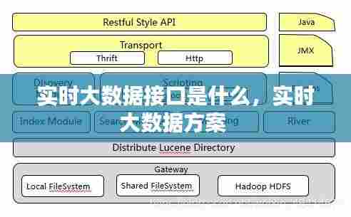 实时大数据接口是什么，实时大数据方案 
