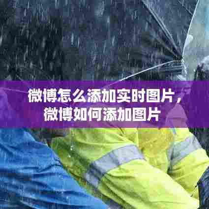 微博怎么添加实时图片，微博如何添加图片 