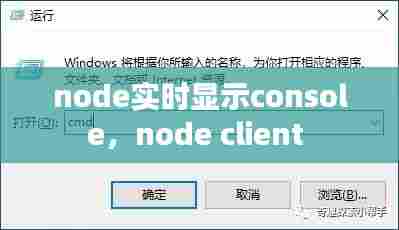 node实时显示console,node client