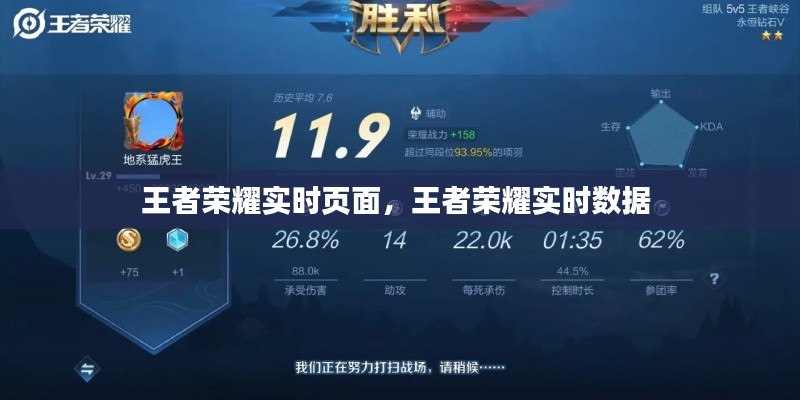 王者荣耀实时页面,王者荣耀实时数据
