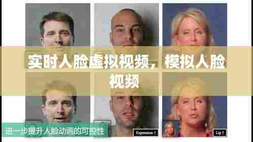实时人脸虚拟视频,模拟人脸视频
