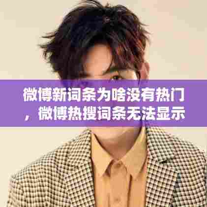 微博新词条为啥没有热门,微博热搜词条无法显示完整