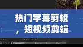 热门字幕剪辑,短视频剪辑字幕