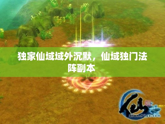 独家仙域域外沉默,仙域独门法阵副本