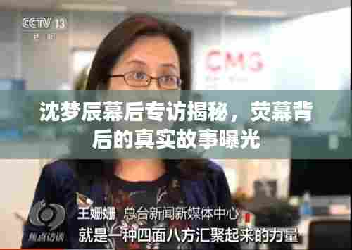 沈梦辰幕后专访揭秘,荧幕背后的真实故事曝光