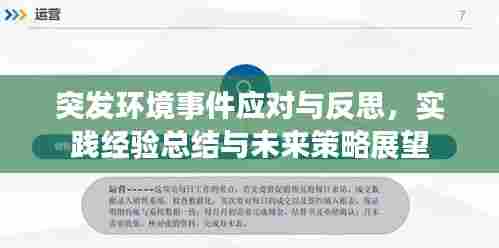 突发环境事件应对与反思，实践经验总结与未来策略展望