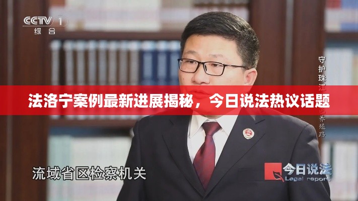 法洛宁案例最新进展揭秘,今日说法热议话题