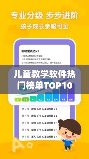 儿童教学软件热门榜单TOP10,为孩子挑选最佳学习伙伴的首选参考