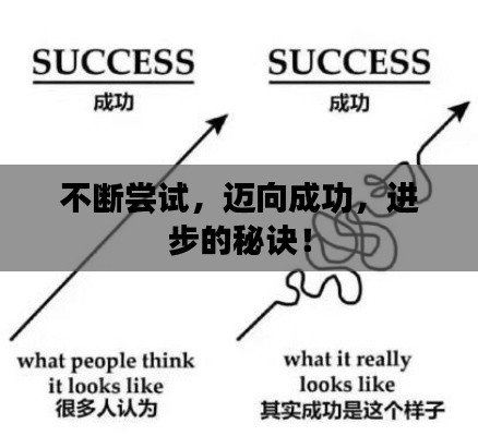 不断尝试,迈向成功,进步的秘诀!