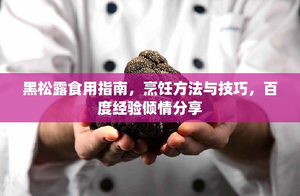 黑松露食用指南,烹饪方法与技巧,百度经验倾情分享