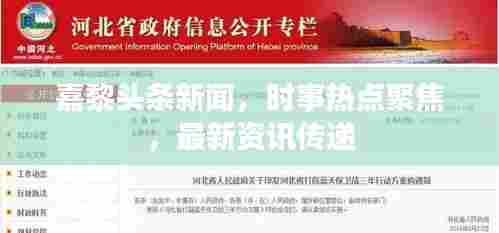 嘉黎头条新闻,时事热点聚焦,最新资讯传递