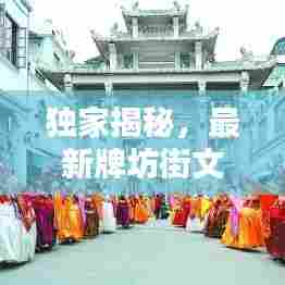独家揭秘,最新牌坊街文化汇演时间表全解析