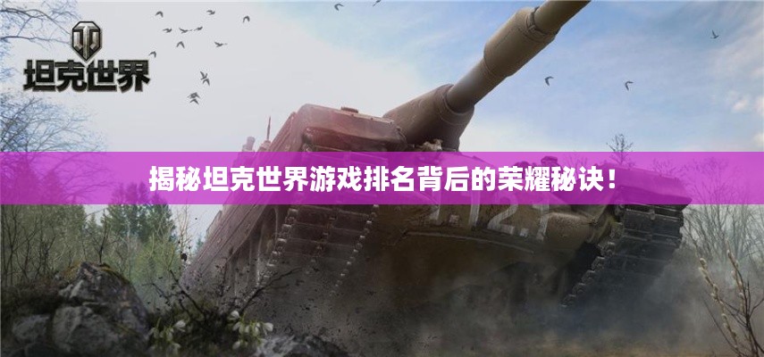 揭秘坦克世界游戏排名背后的荣耀秘诀！
