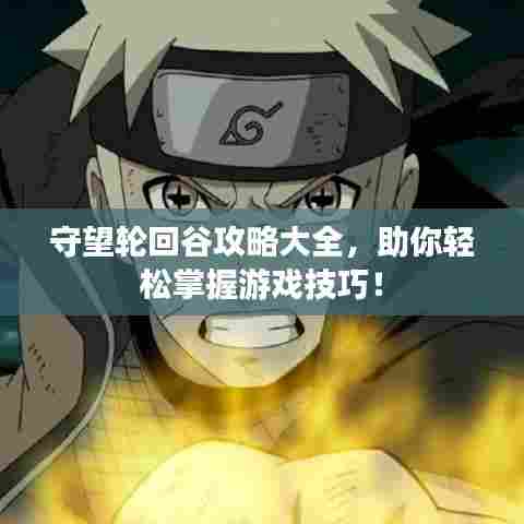 守望轮回谷攻略大全,助你轻松掌握游戏技巧!