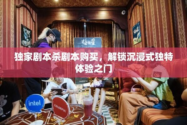 独家剧本杀剧本购买,解锁沉浸式独特体验之门