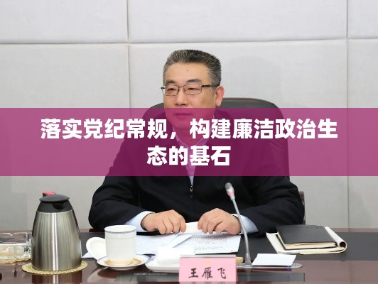 落实党纪常规,构建廉洁政治生态的基石
