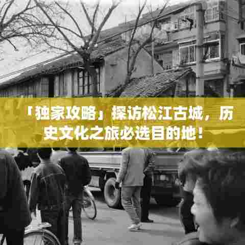 「独家攻略」探访松江古城，历史文化之旅必选目的地！