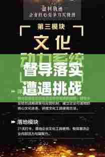 督导落实遭遇挑战,对策与执行力提升之道